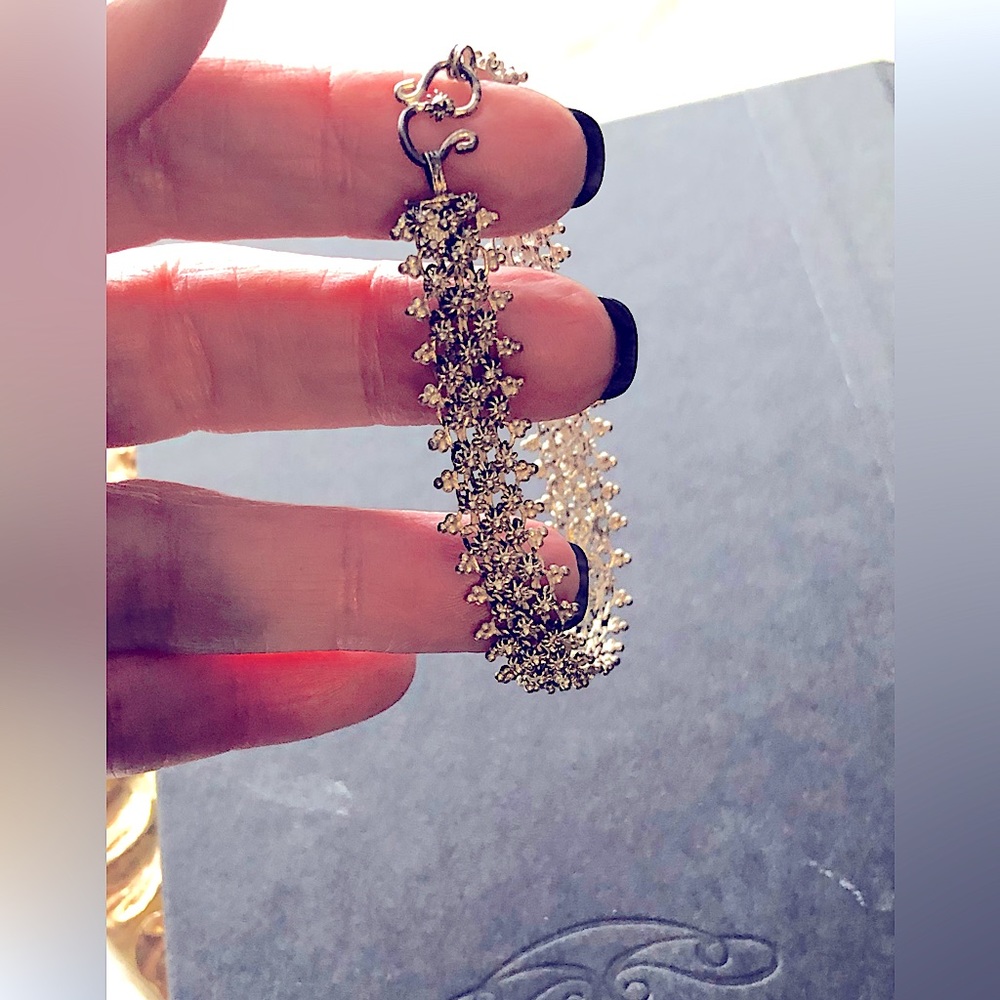 Vintage Sterling Bracelet - Picture 4 of 9